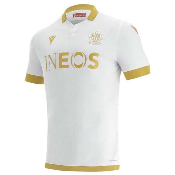 Authentic Camiseta OGC Nice 2ª 2021-2022 Blanco